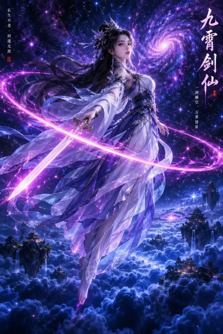 千年一剑落星河 - 糯米短剧 穿越重生短剧 千年一剑落星河 短剧封面 - 穿越重生题材,剑修她重生了三次